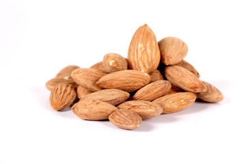salted and roasted almonds 