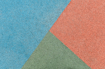 Fototapeta premium Rubber coating for sports and playgrounds. Geometric patterns.