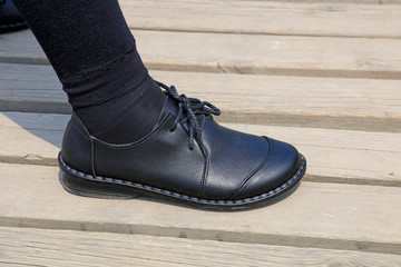 Ms black shoes