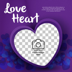 Love Heart Banner