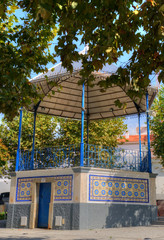 Kiosque à musique à Arraiolos, Alentejo, Portugal