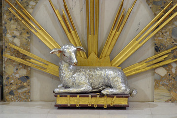 The lamb of God