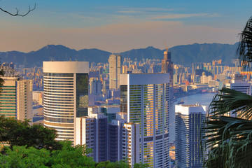view of Admiralty and Wan Chai,