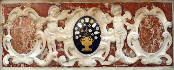 Detail of altar