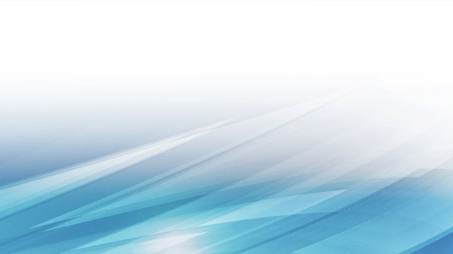 Abstract shapes on blue background