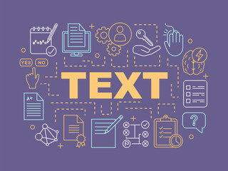 Fototapeta premium Exams word concepts banner