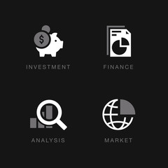 INVESTMENT ICON SET