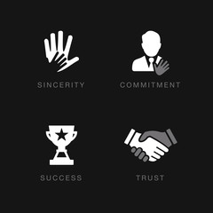  TRUST ICON SET