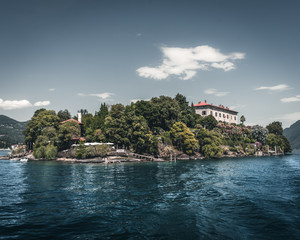 A little piece of paradise in the middle of lake Como, Italy