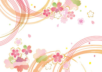 桜和風 柄