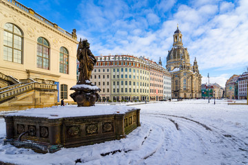 Dresden im Winter