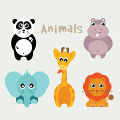 Cute Animals Set