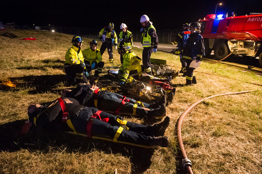 simulation accident avion