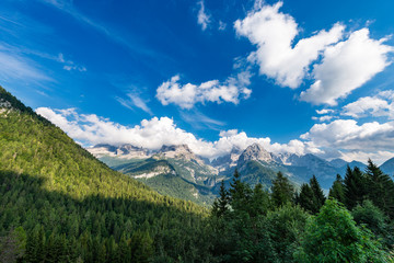 Fototapeta na wymiar Brenta Dolomites - Trentino Alto Adige Italy