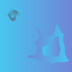 baby blue abstract gradient background. vector 