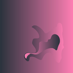 dark pink gradient abstract background