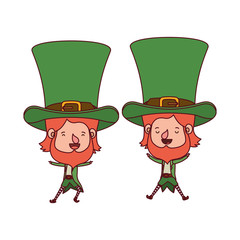 leprechauns standing avatar character