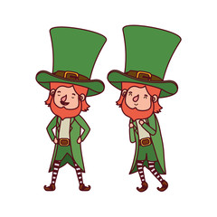 leprechauns standing avatar character