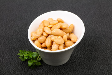 Baked white bean