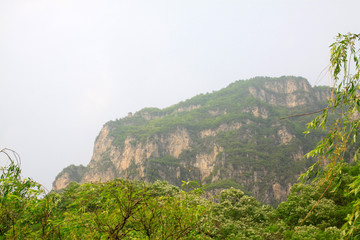 yuntai mountain natural scenery, jiaozuo city, China.