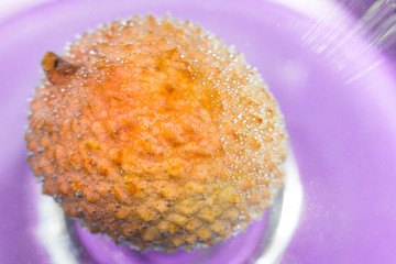 litchi fruit close-up