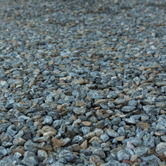 gravel of dirt road