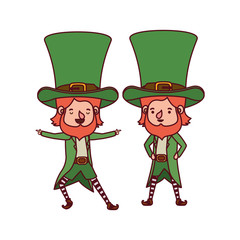 leprechauns standing avatar character