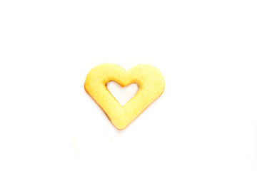 Valentine's day cookie heart shape