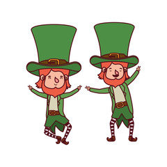 leprechauns standing avatar character