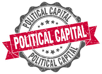 political capital stamp. sign. seal