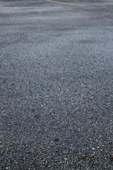 black asphalt road