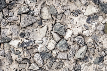stone texture on concrete