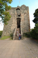 Saarburg, Blick von der Burgruine