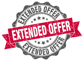 extended offer stamp. sign. seal