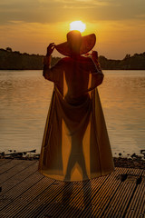 Sonnenuntergang am See