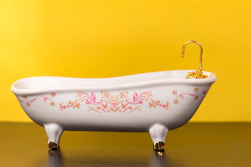 bathtub isolated on white background
