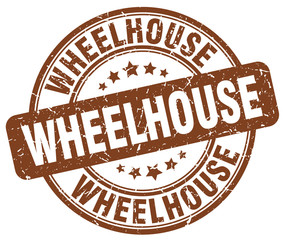 wheelhouse brown grunge stamp © Aquir