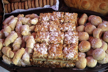 Delicious homemade cookies 