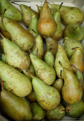 pears in a basket