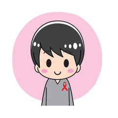 Your brother with the red ribbon