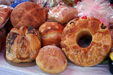 Delicious homemade bread 
