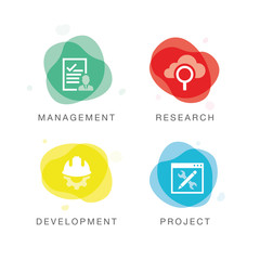 BUSINESS DEVELOPMENT ICON SET