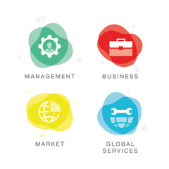 GLOBAL BUSINESS ICON SET