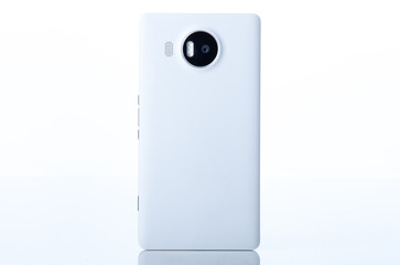 smartphone isolated on white background