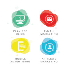 WEB MARKETING ICON SET