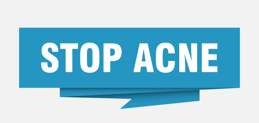 stop acne