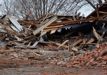 Old Farm House demolition 