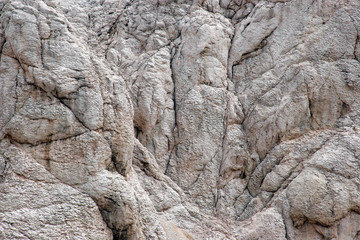 Close-up image of cliff-Location Pag island, Croatia