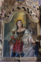 Obraz premium Saint Barbara