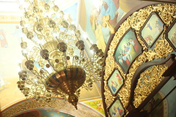 chandelier in the Church